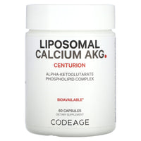 Codeage, Liposomal Calcium AKG, 60 Capsules - 850049609234 | Hilife Vitamins