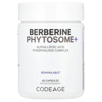 Codeage, Berberine Phytosome+, 60 Capsules UPC 850049609265 | HiLife Vitamins