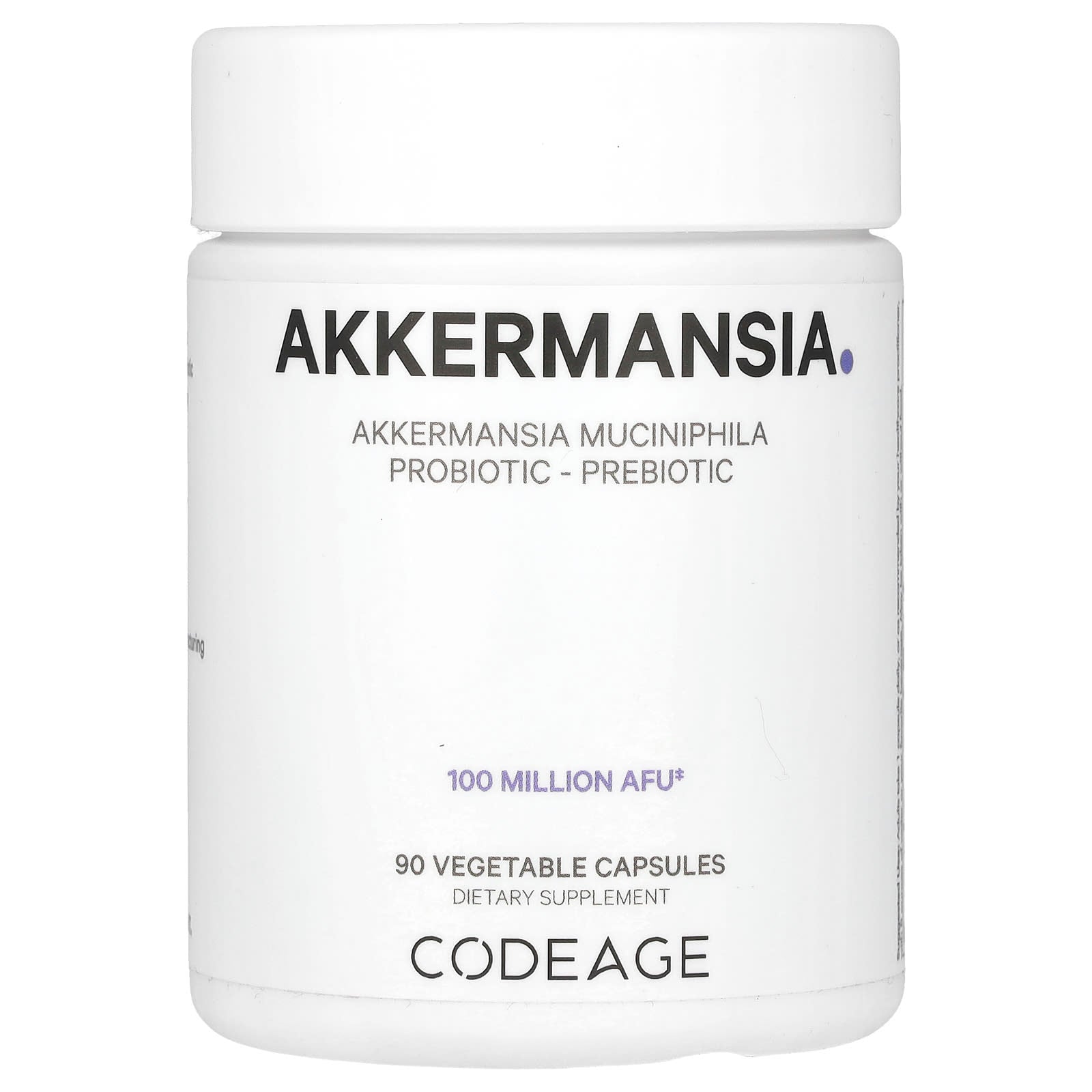Codeage, Akkermansia, 90 Vegetable Capsules UPC 850049609340 | HiLife Vitamins