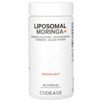 Codeage, Liposomal Moringa+, 180 Capsules UPC 850049609470 | HiLife Vitamins