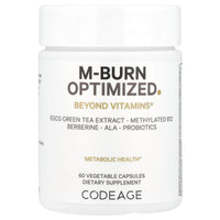 Codeage, M-Burn Optimized, 60 Vegetable Capsules UPC 850049609869 | HiLife Vitamins