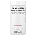 Codeage, Grass-Fed Beef Organs, 180 Vegetable Capsules UPC 853919008106 | HiLife Vitamins