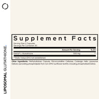 Codeage, Liposomal Glutathione, 60 capsules UPC 853919008229 | HiLife Vitamins