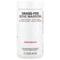 Codeage, Grass-Fed Bone Marrow, 180 Vegetable Capsules UPC 853919008243 | Hilife Vitamins