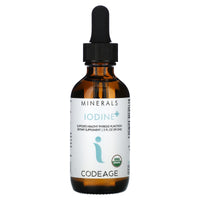 Codeage, Iodine+, 2 fl oz (59.2 ml) UPC 853919008427 | HiLife Vitamins