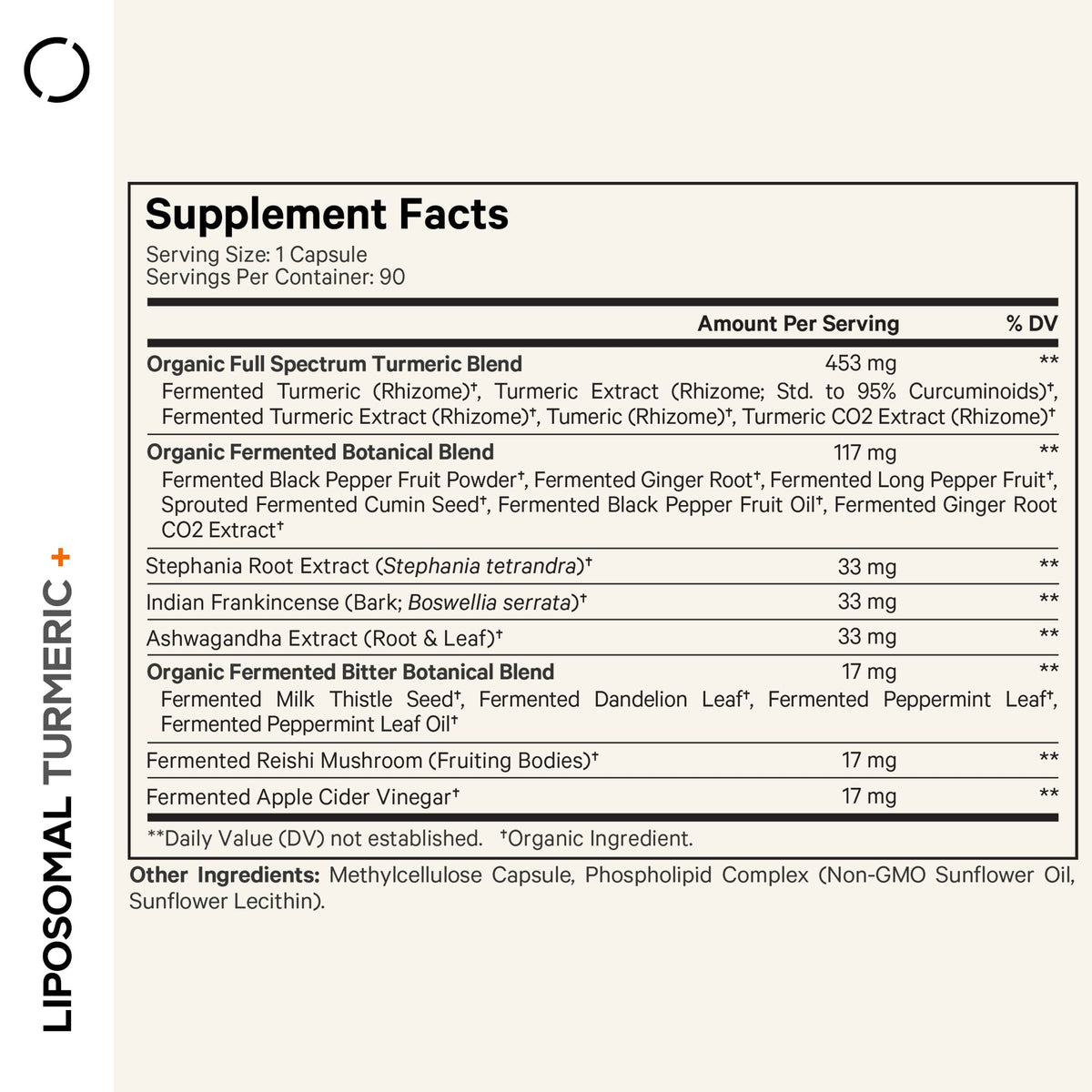 Codeage, Liposomal Turmeric+, 90 Vegetable Capsules UPC 853919008472 | Hilife Vitamins