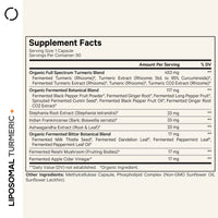 Codeage, Liposomal Turmeric+, 90 Vegetable Capsules UPC 853919008472 | Hilife Vitamins