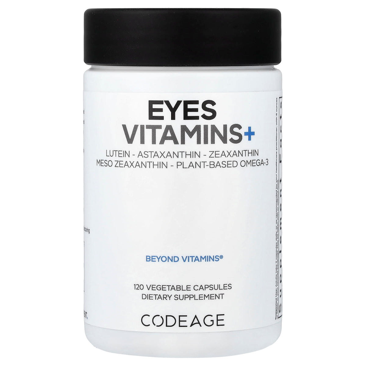 Codeage, Eyes Vitamins, 120 capsules UPC 853919008557 | Hilife Vitamins