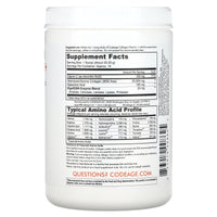 Codeage, Collagen Vitamin C + Powder, Hydrolyzed Collagen, Vitamin C, Hyaluronic Acid, Unflavored, 9.98 oz (283 g) UPC 853919008625 | HiLife Vitamins