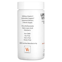 Codeage, Liposomal Vitamin C+, Vitamin C, Quercetin, Rosehips, Zinc, 180 Vegetable Capsules UPC 853919008649 | HiLife Vitamins