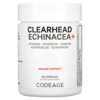 Codeage, Clearhead Echinacea+, 90 capsules UPC 853919008717 | HiLife Vitamins