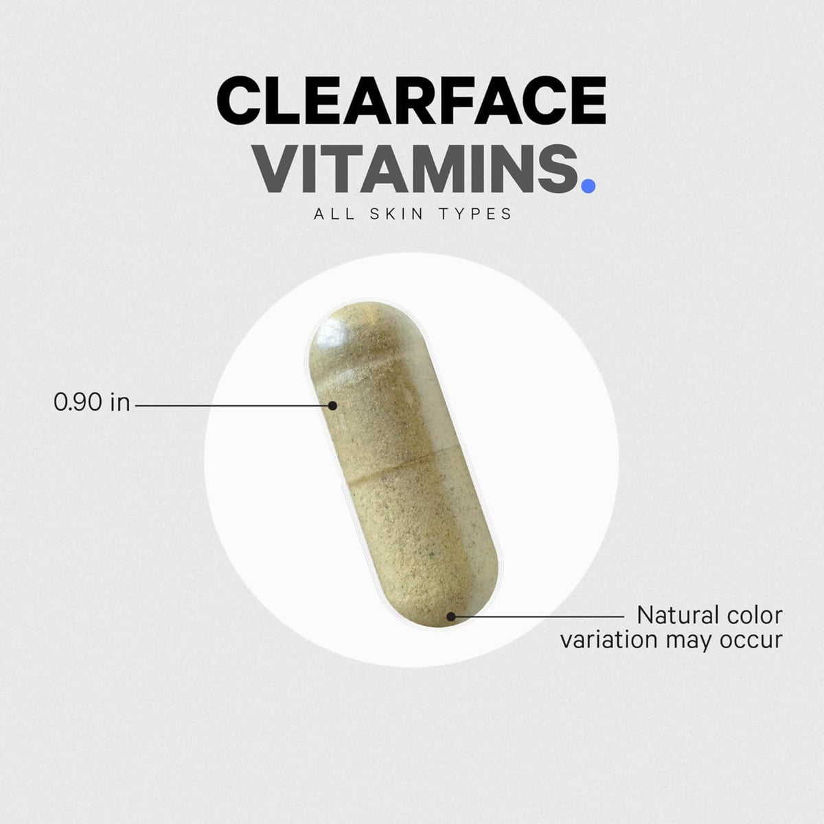 Codeage, Clearface Vitamins+, 90 Vegetable Capsules UPC 853919008731 | Hilife Vitamins