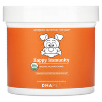 Codeage, DNA Pet, Happy Immunity, USDA Organic Mushroom Mix, For Dogs, 3.5 oz (101 g) UPC 853919008786 | HiLife Vitamins