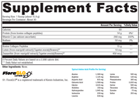Collagen Elite 30 Servings Supplement Facts