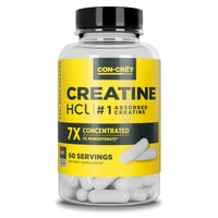 Con-Cret, Creatine HCl Capsules, 750mg, 60 Capsules UPC 349597002029 | Hilife Vitamins