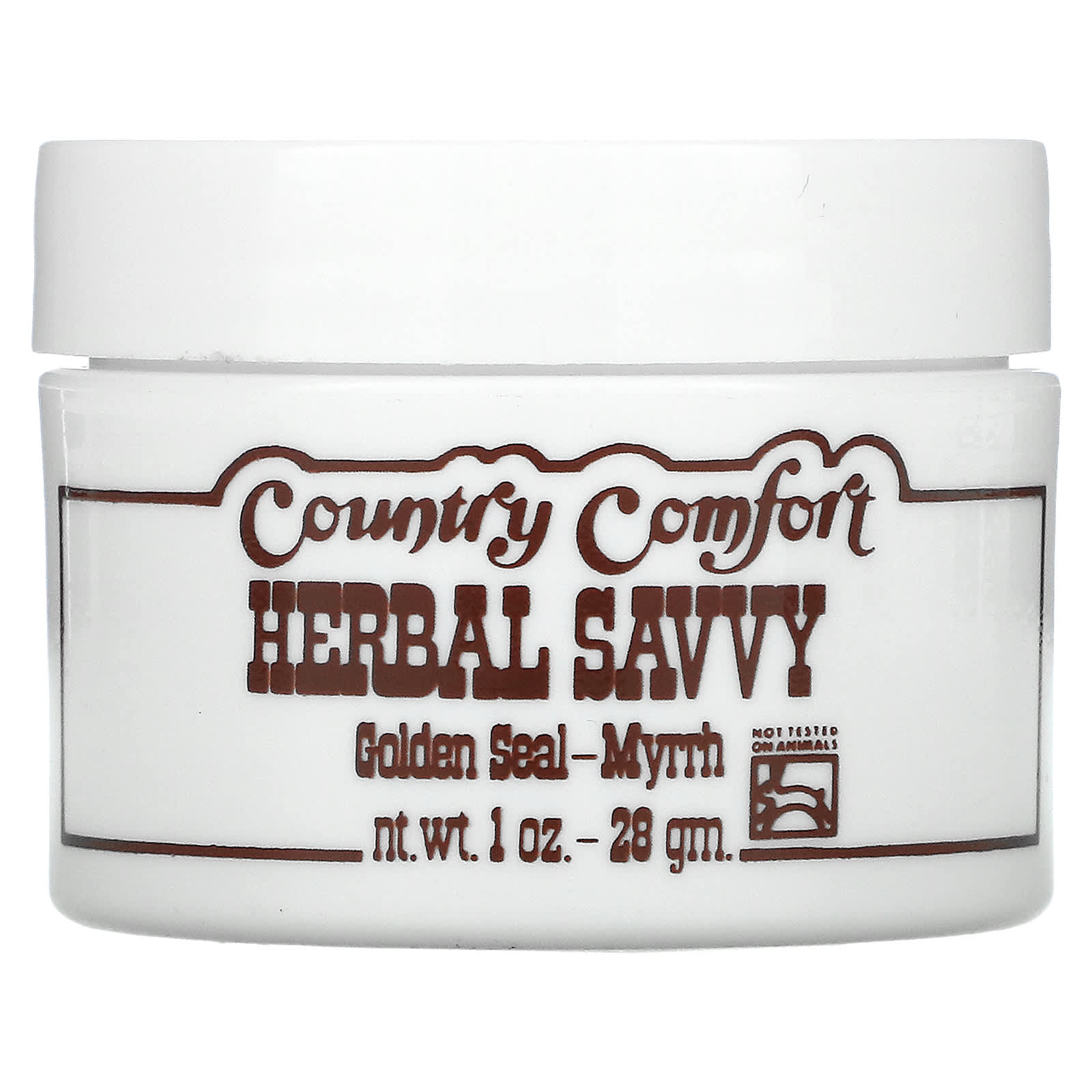 Country Comfort Herbals, GOLDENSEAL MYRRH HERBAL SAVVY, 1 Oz UPC 029992001130 | Hilife Vitamins