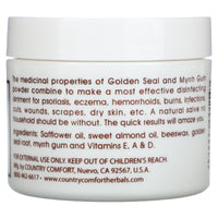 Country Comfort Herbals, Herbal Savvy Goldenseal Myrrh, 2 Oz UPC 029992001147 | Hilife Vitamins