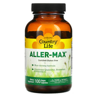 Country Life, Aller-Max®, 100 Vegan Capsules UPC 015794016106 | Hilife Vitamins