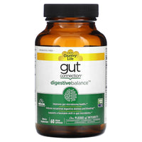 Country Life, Gut Connection, Digestive Balance, 60 Vegan Capsules UPC 015794030263 | Hilife Vitamins