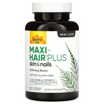 Country Life, Maxi-Hair Plus, Skin & Nails, 1,250 mcg, 120 Vegetarian Capsules UPC 015794050452 | Hilife Vitamins