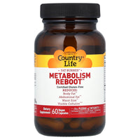 Country Life, Metabolism Reboot, 60 Vegan Capsules UPC 015794060000 | Hilife Vitamins