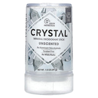 Crystal Body Products, Crystal Body Deodorant Travel Stick, 1.5 Oz UPC 086449002256 | HiLife Vitamins