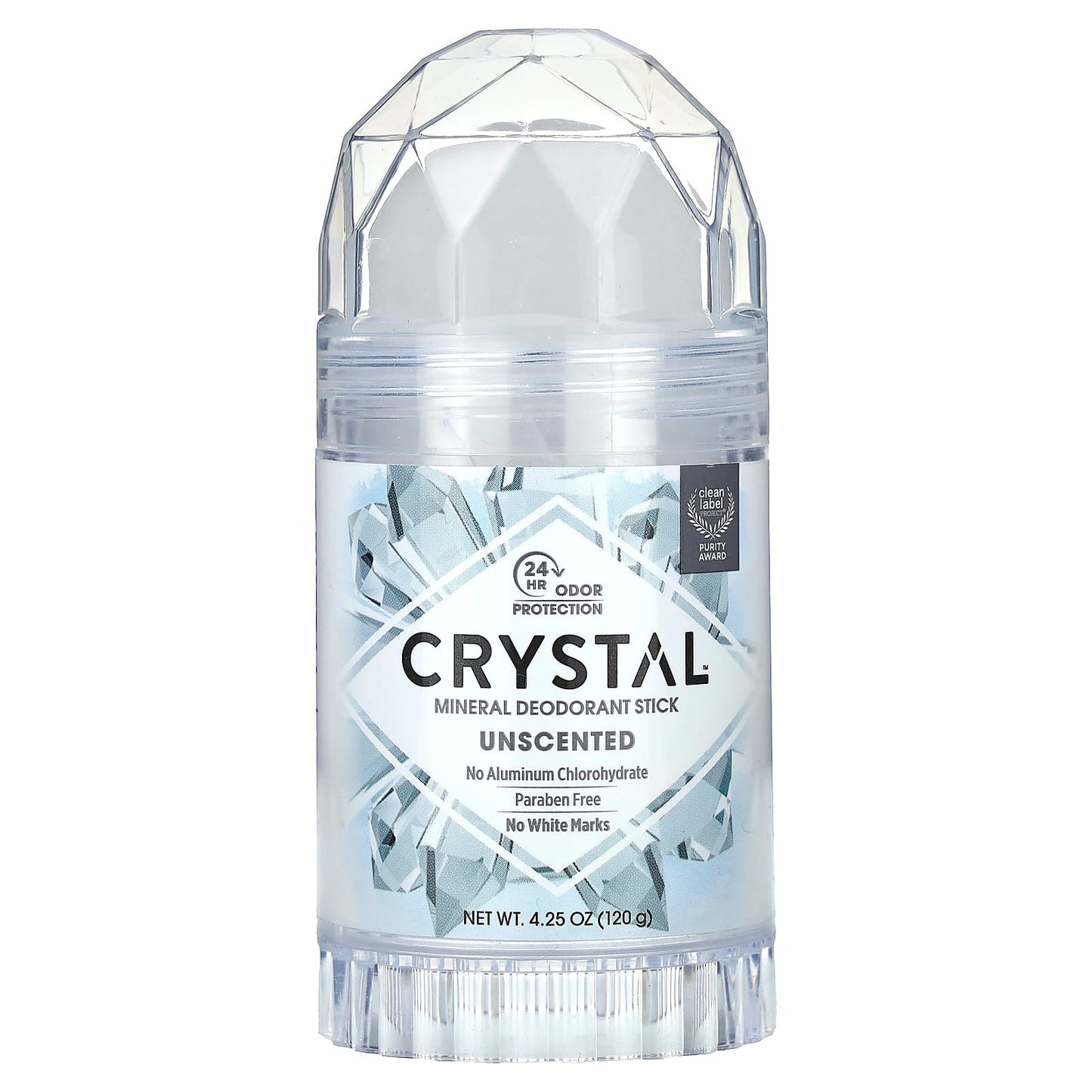 Crystal Body Products, Crystal Body Deodorant Stick, 4.25 Oz UPC 086449300031 | HiLife Vitamins