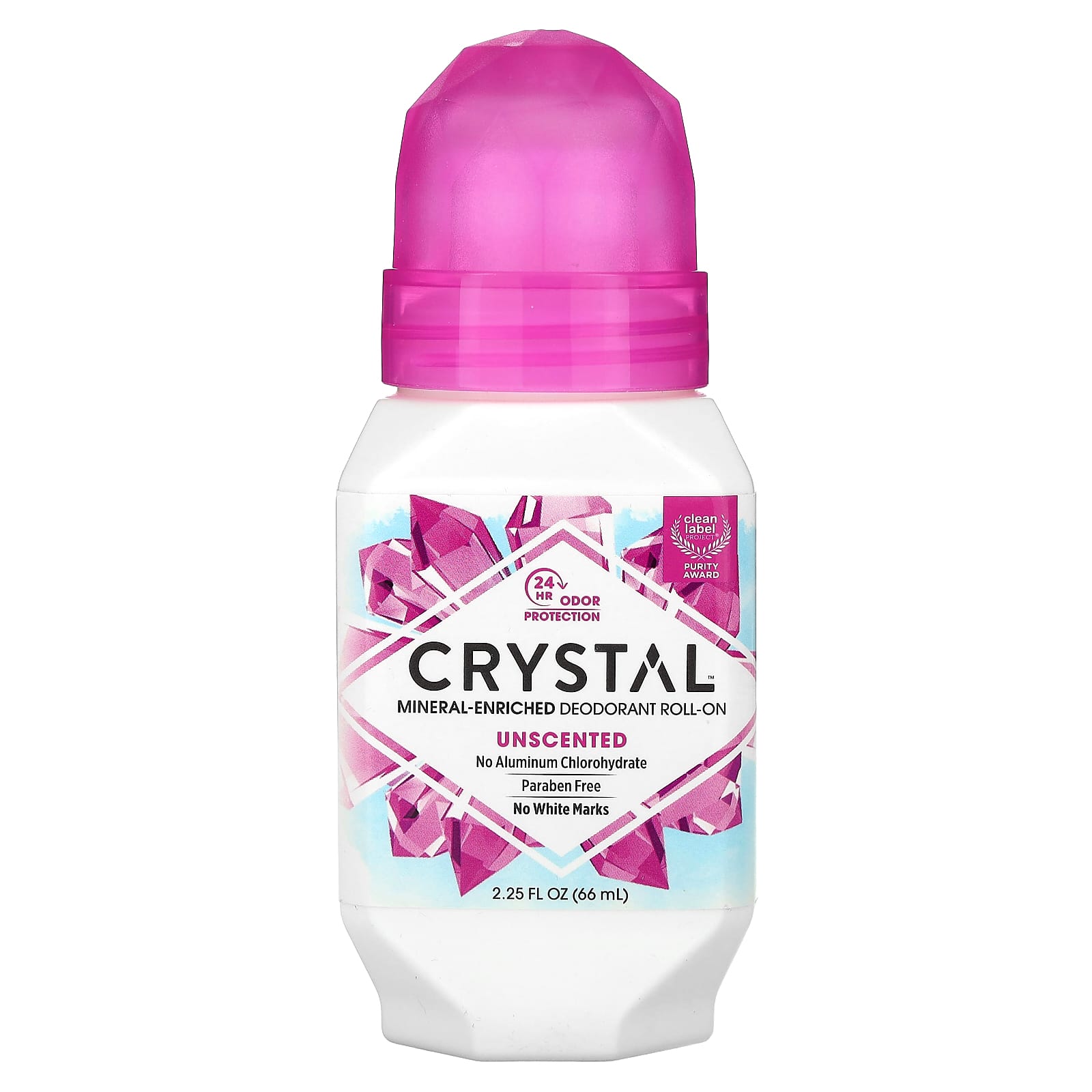 Crystal Body Products, Crystal Body Deodorant Roll-On, 2.25 Oz UPC 086449300062 | Hilife Vitamins