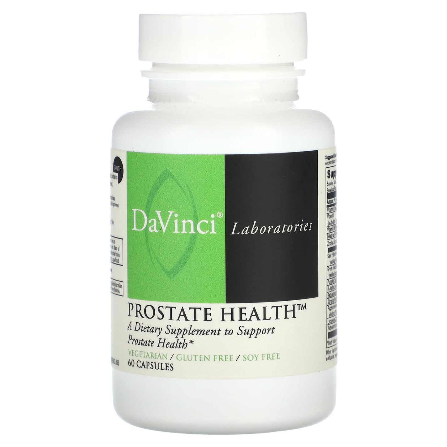 DaVinci Labs, Prostate Health, 60 Capsules - 026664013637 | Hilife Vitamins