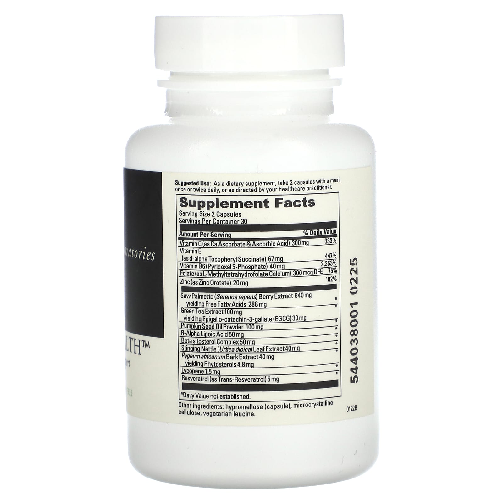 DaVinci Labs, Prostate Health, 60 Capsules - 026664013637 | Hilife Vitamins