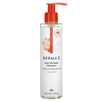 Derma-E, Anti-Wrinkle Cleanser with Vitamin A & Glycolic Acid, 6 Oz UPC 030985004816 | HiLife Vitamins