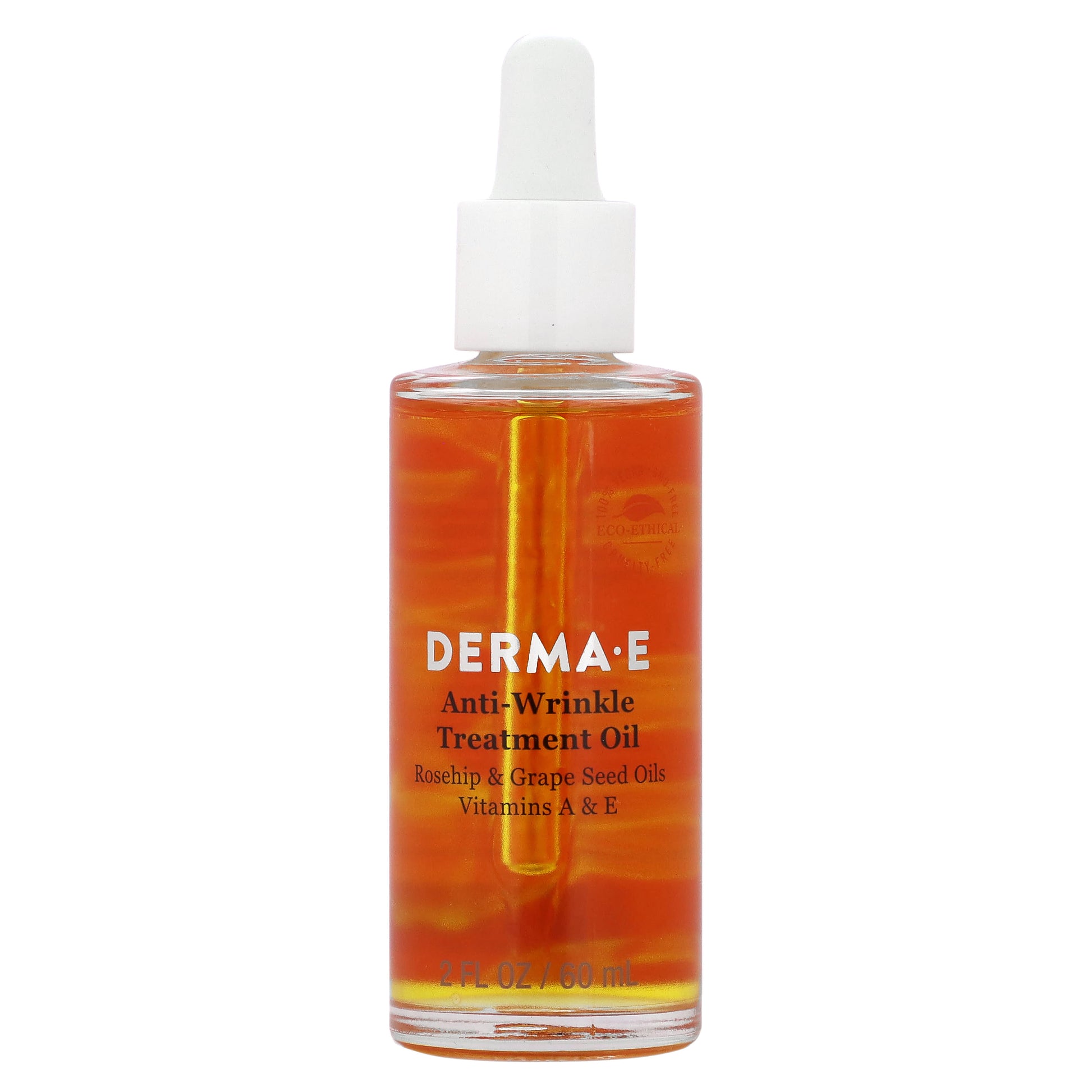 Derma-E, Anti-Wrinkle Treatment Oil with Vitamins A & E, 2 Oz UPC 030985008883 | HiLife Vitamins