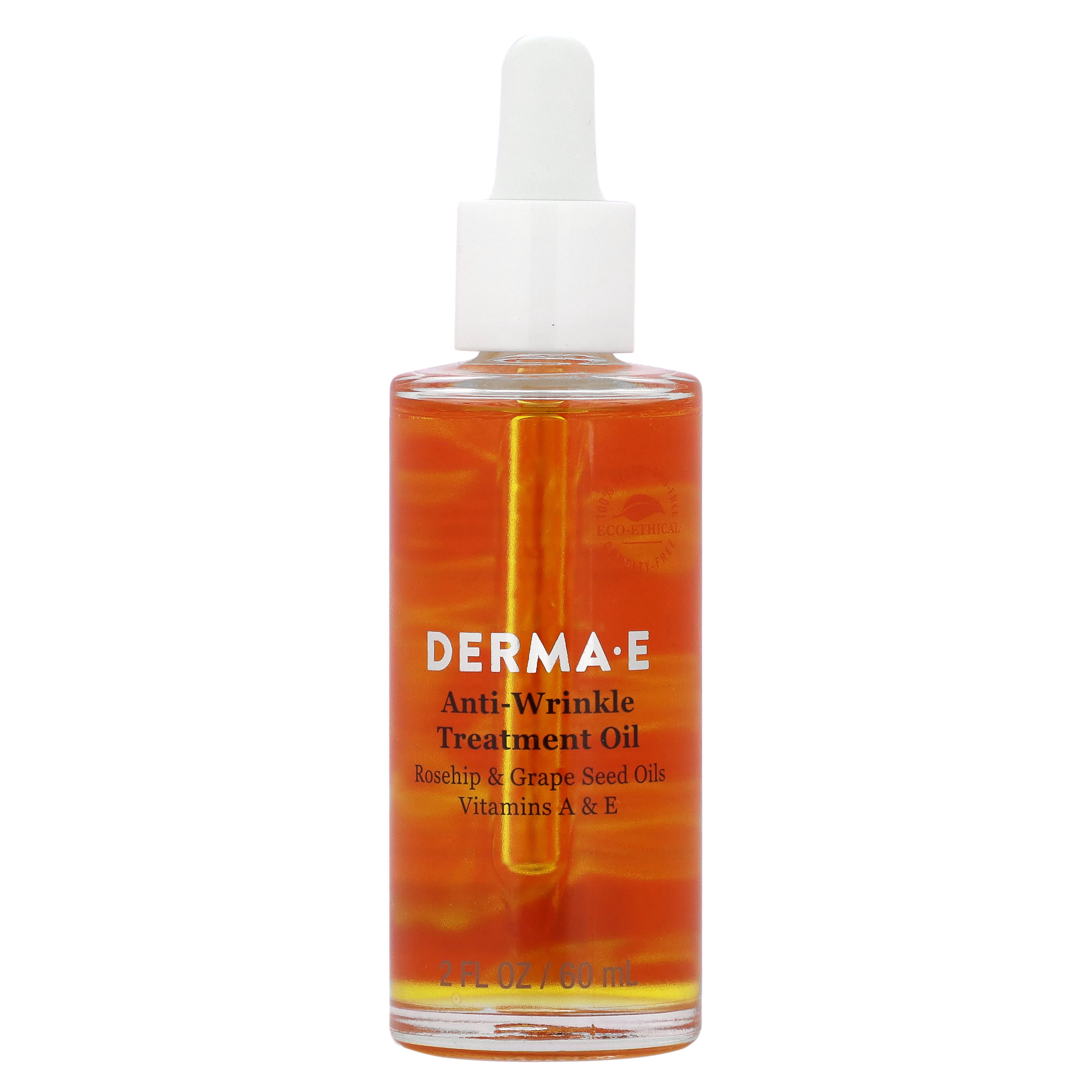 Derma-E, Anti-Wrinkle Treatment Oil with Vitamins A & E, 2 Oz UPC 030985008883 | HiLife Vitamins