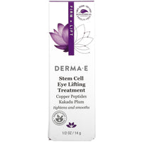 DERMA E., Firming DMAE Eye Lift w/ Instalift & Goji Berry Glycopeptides, .5 Oz UPC 030985041750 | HiLife Vitamins