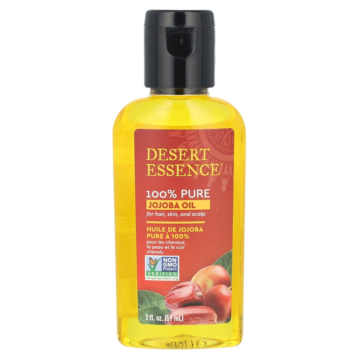 Desert Essence, Jojoba Oil 100% Pure, 2 Oz UPC 718334220055 | Hilife Vitamins