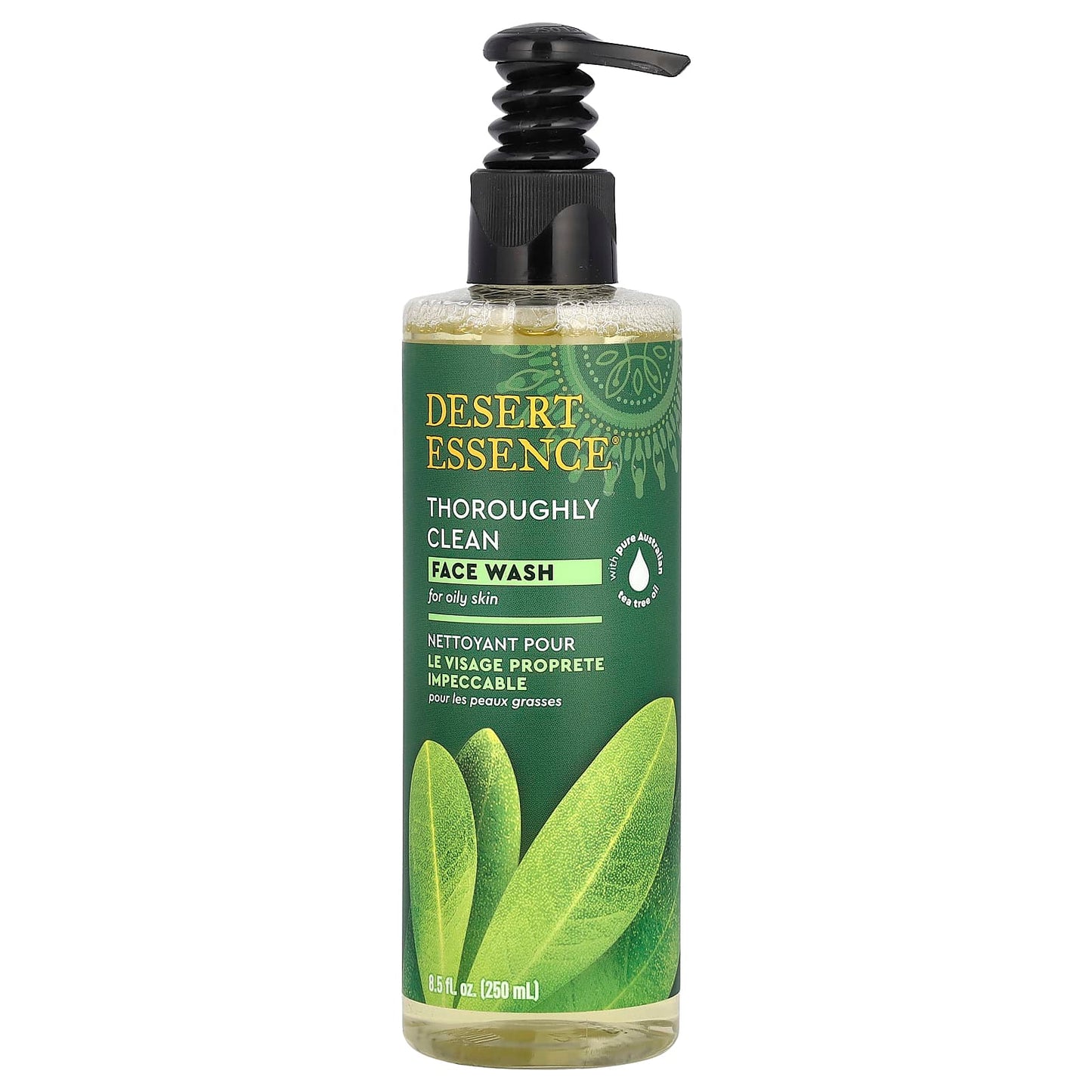 Desert Essence, Thoroughly Clean Face Wash, 8 Oz UPC 718334220161 | Hilife Vitamins