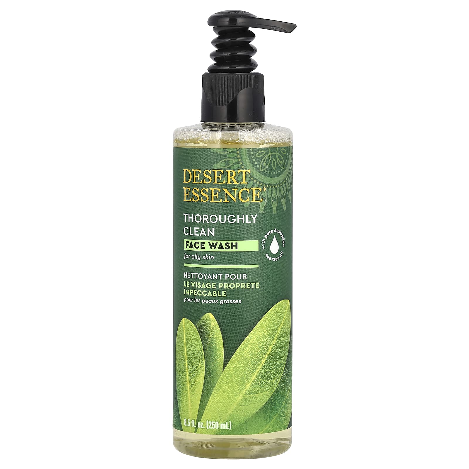 Desert Essence, Thoroughly Clean Face Wash, 8 Oz UPC 718334220161 | Hilife Vitamins