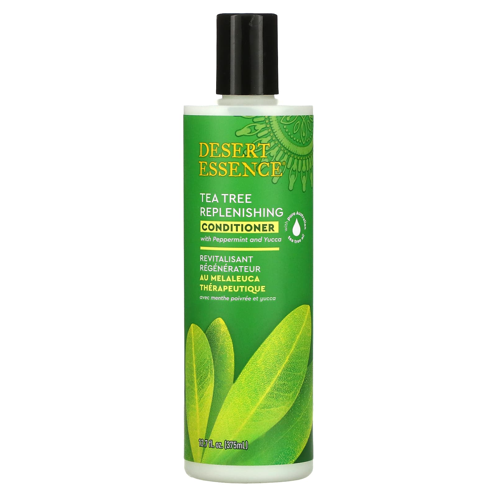 Desert Essence, Daily Replenishing Conditioner With Tea Tree And Jojoba Oil, 12 Oz UPC 718334300474 | Hilife Vitamins