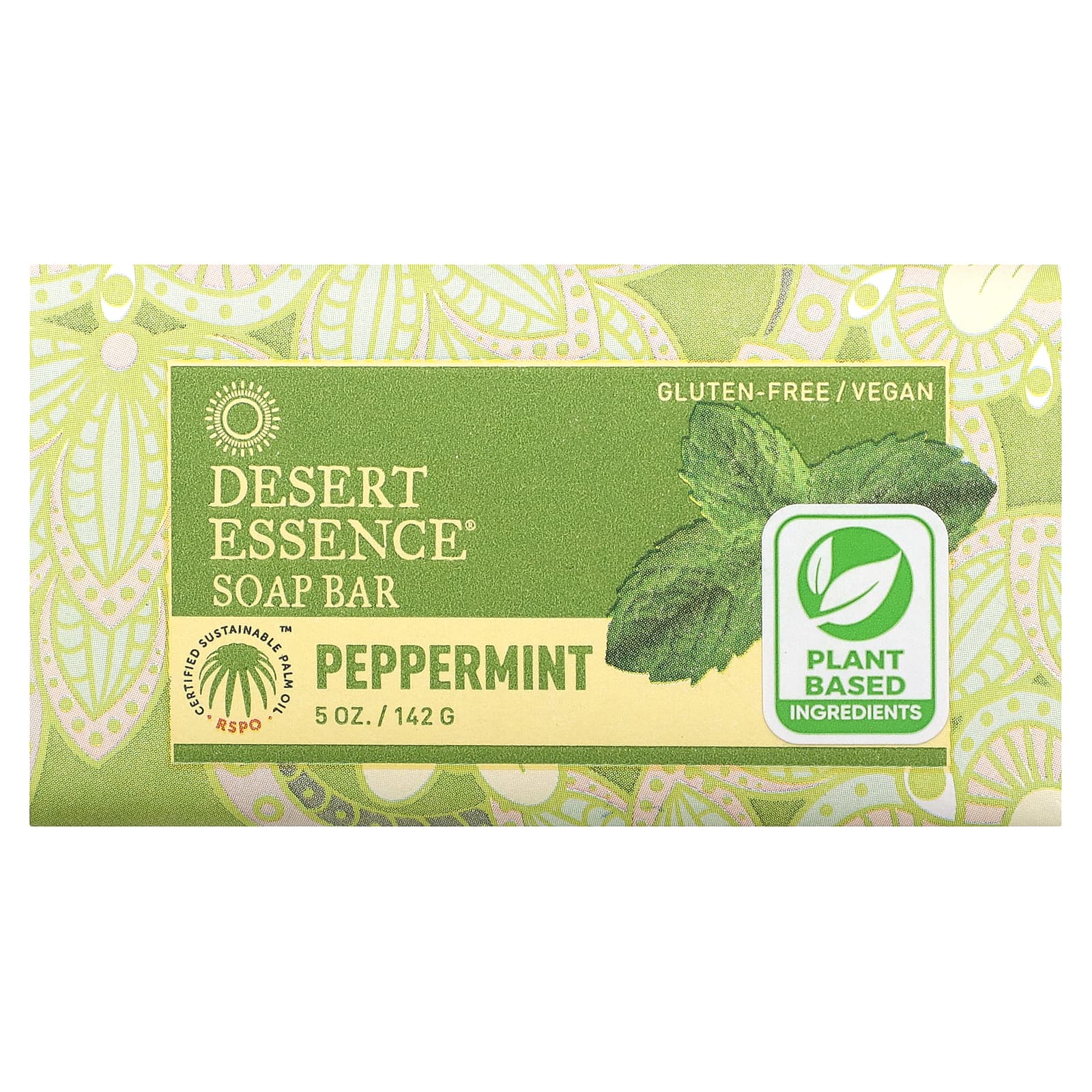 Desert Essence, Bar Soap Peppermint, 5 Oz UPC 718334312071 | HiLife Vitamins