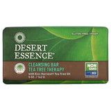 Desert Essence, Cleansing Therapy Bar Soap Tea Tree, 5 Oz - 718334312101 | Hilife Vitamins