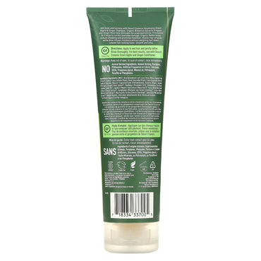 Desert Essence, Organics Green Apple & Ginger Shampoo, 8 Oz UPC 718334337005 | Hilife Vitamins