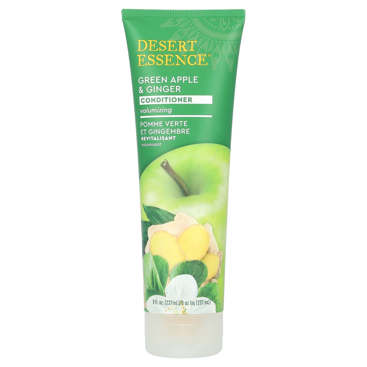 Desert Essence, Organics Green Apple & Ginger Conditioner, 8 Oz UPC 718334337029 | Hilife Vitamins