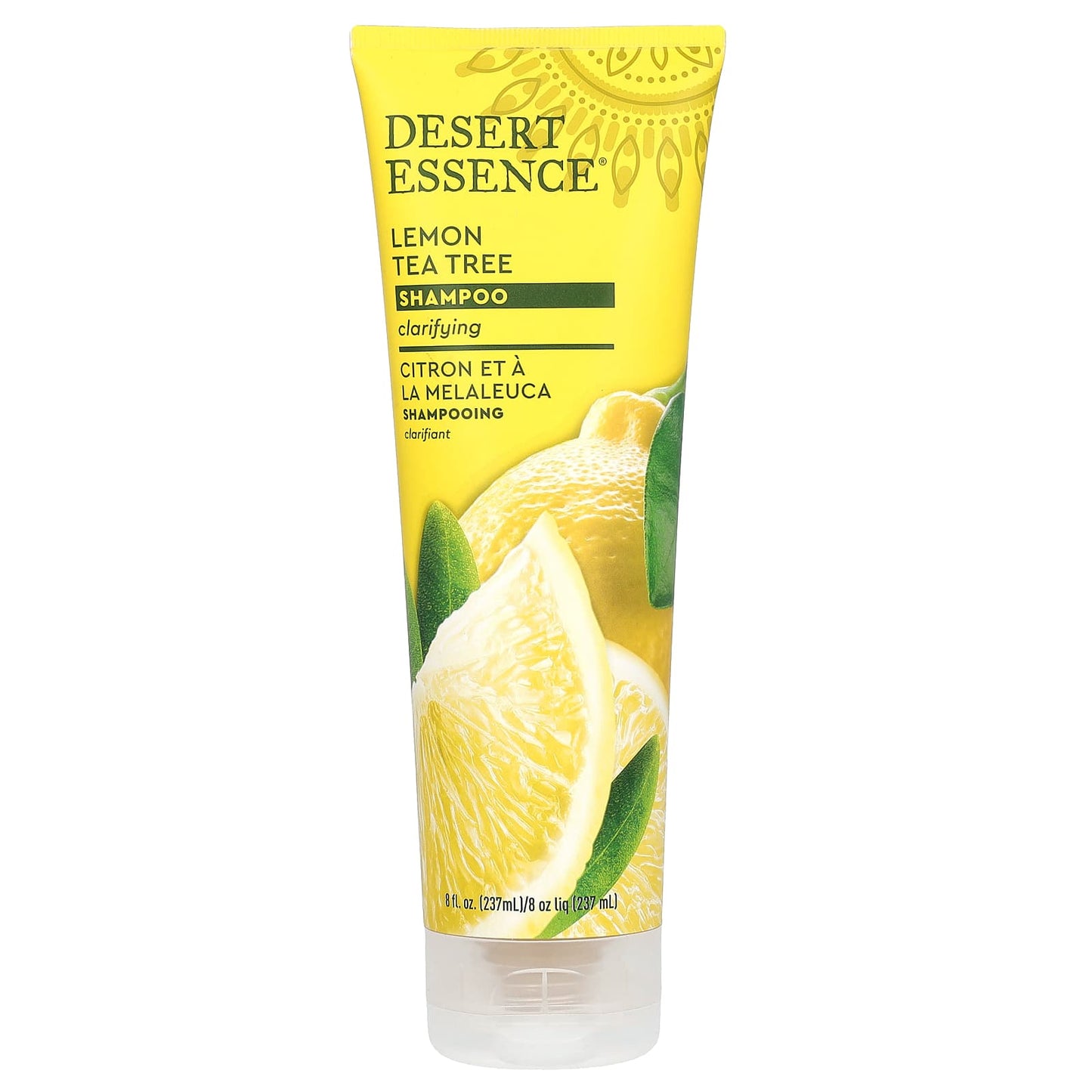 Desert Essence, Organics Lemon Tea Tree Shampoo, 8 Oz UPC 718334337098 | Hilife Vitamins