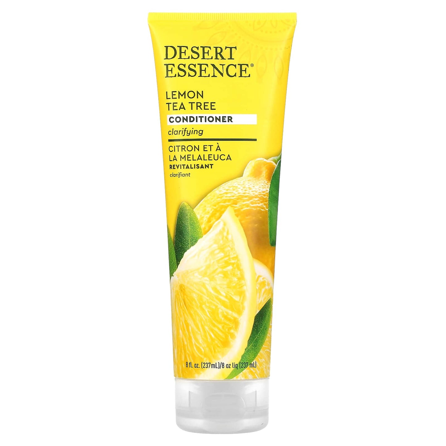 Desert Essence, Organics Lemon Tea Tree Conditioner, 8 Oz UPC 718334337104 | Hilife Vitamins