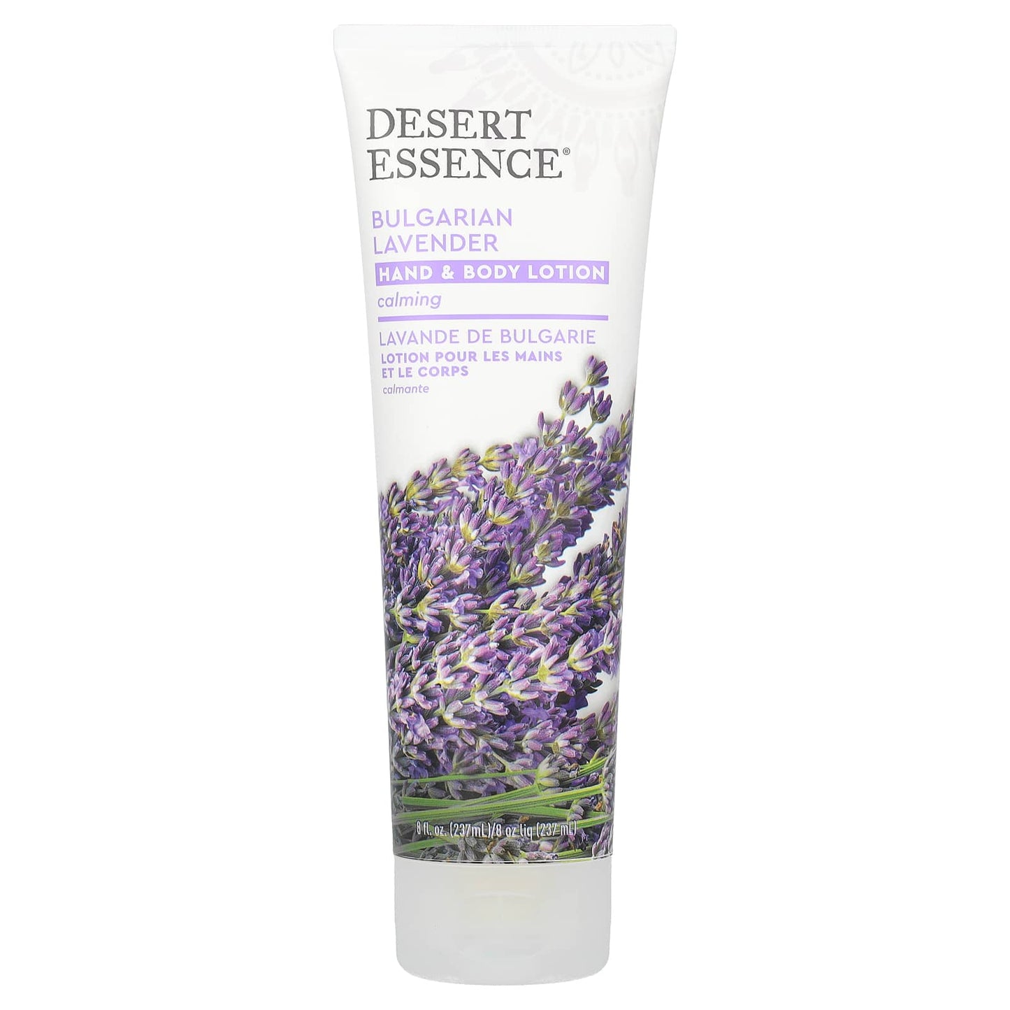 Desert Essence, Organics Bulgarian Lavender Hand & Body Lotion, 8 Oz UPC 718334337449 | Hilife Vitamins