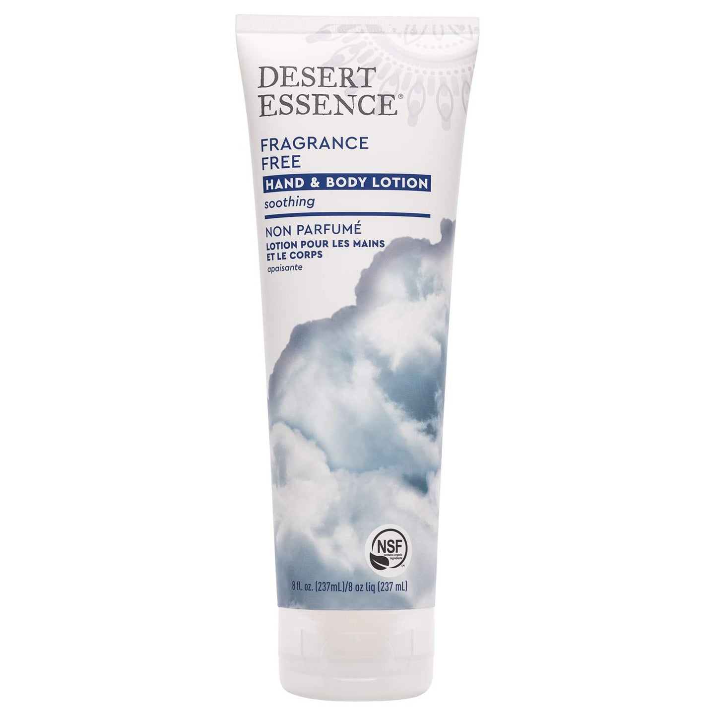 Desert Essence, Organics Unscented Hand & Body Lotion, 8 Oz UPC 718334337531 | Hilife Vitamins