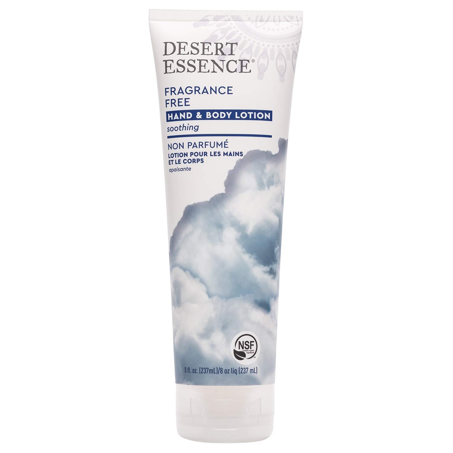 Desert Essence, Organics Unscented Hand & Body Lotion, 8 Oz UPC 718334337531 | Hilife Vitamins