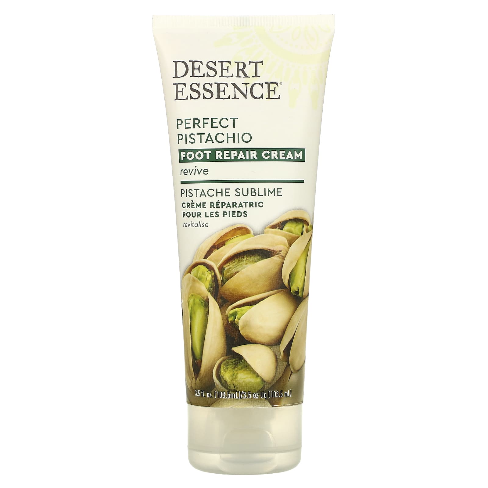 Desert Essence, Pistachio Foot Repair Cream, 3.5 Oz UPC 718334337708 | Hilife Vitamins