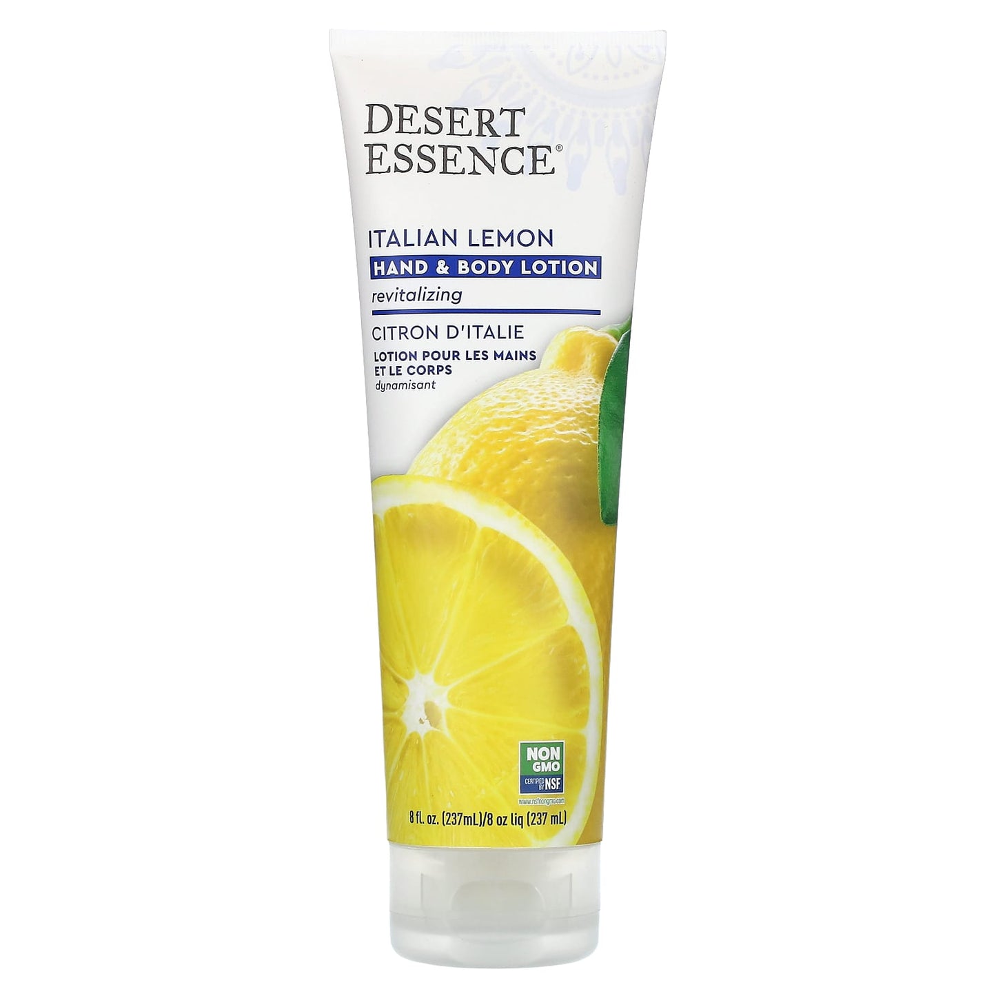 Desert Essence, Hand & Body Lotion Italian Lemon, 8 Oz UPC 718334337753 | Hilife Vitamins