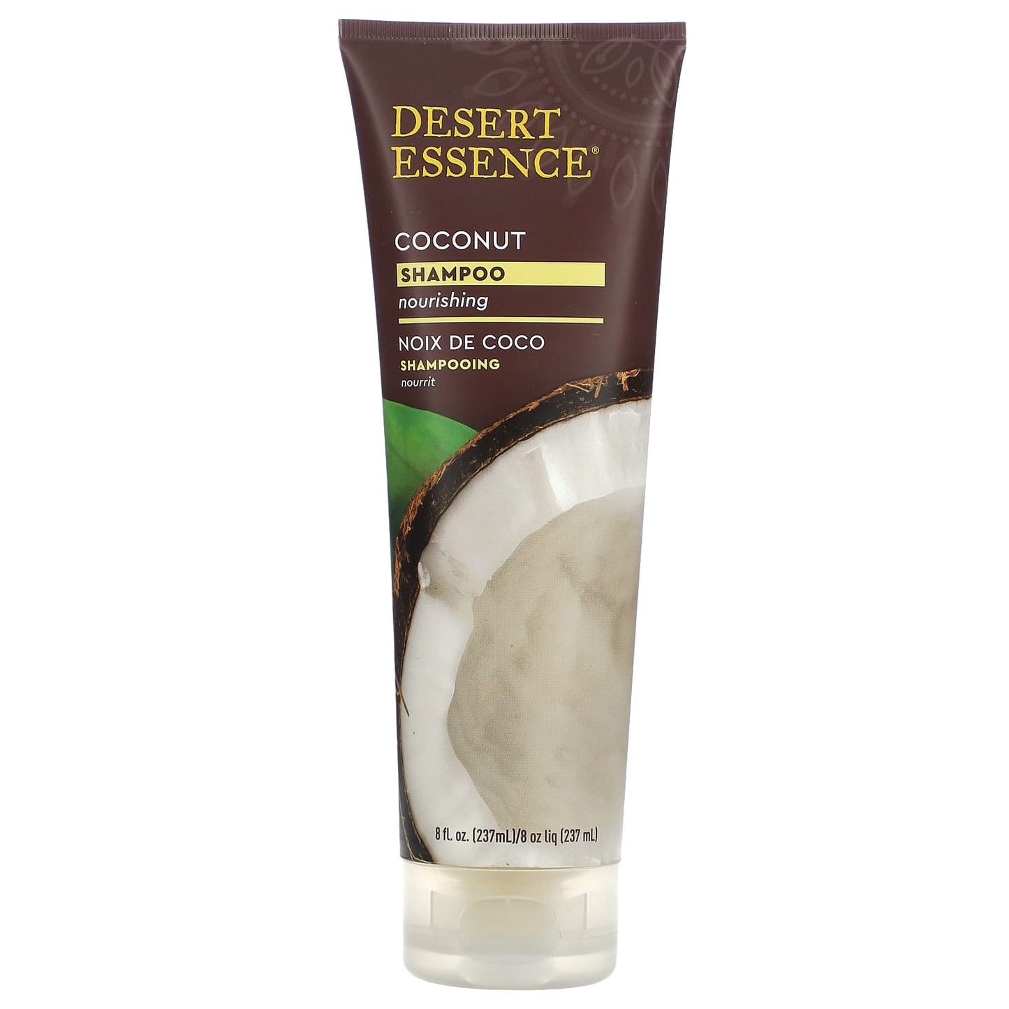 Desert Essence, Organics Coconut Shampoo, 8 Oz UPC 718334337845 | Hilife Vitamins